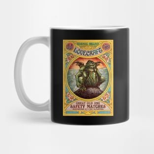 Cthulhu Lovecraft Matches Mug